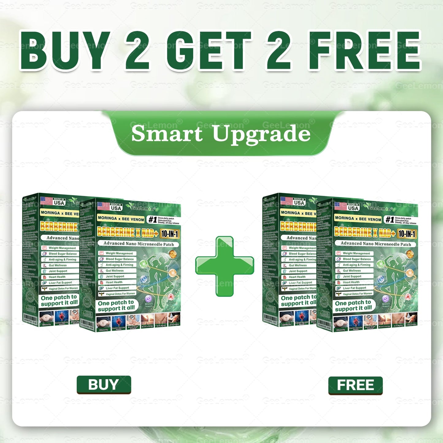 𝐎𝐟𝐟𝐢𝐜𝐢𝐚𝐥 𝐍𝐙 𝐒𝐭𝐨𝐫𝐞 🇳🇿 | 🧑‍⚕️🩺 𝐆𝐞𝐞𝐋𝐞𝐦𝐨𝐧® Moringa · Berberine × NAD+ 𝟏𝟎-𝐢𝐧-𝟏 𝐀𝐝𝐯𝐚𝐧𝐜𝐞𝐝 𝐍𝐚𝐧𝐨 𝐌𝐢𝐜𝐫𝐨𝐧𝐞𝐞𝐝𝐥𝐞 𝐏𝐚𝐭𝐜𝐡 — 𝐎𝐧𝐜𝐞 𝐃𝐚𝐢𝐥𝐲, 𝐕𝐢𝐬𝐢𝐛𝐥𝐞 𝐑𝐞𝐬𝐮𝐥𝐭𝐬 𝐢𝐧 𝟕 𝐃𝐚𝐲𝐬